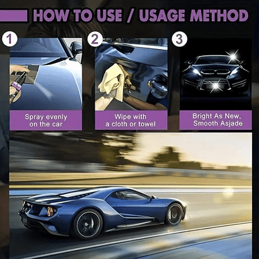 3pcs Advanced Ceramic Car Coating Spray Set - InspiredGrabs.com